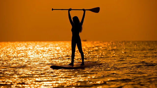 Stand-up paddleboarding — Ocean City, Maryland