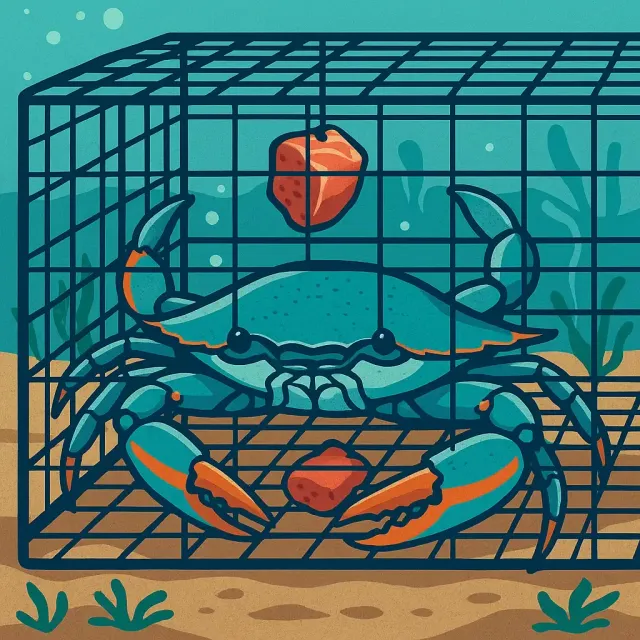 Collapsible traps — Ocean City, Maryland
