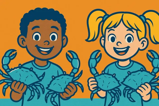 How to catch crabs — Ocean City, Maryland