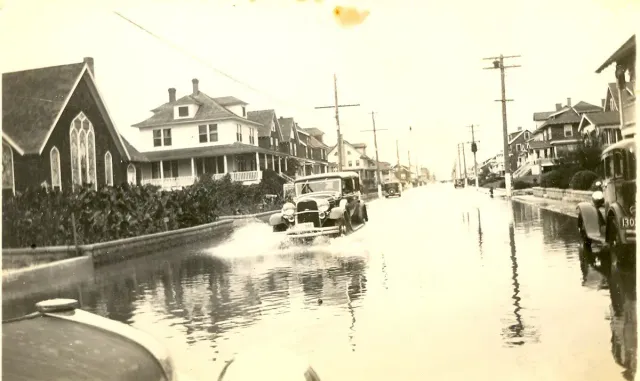 Storms, inlet & history — Ocean City, Maryland