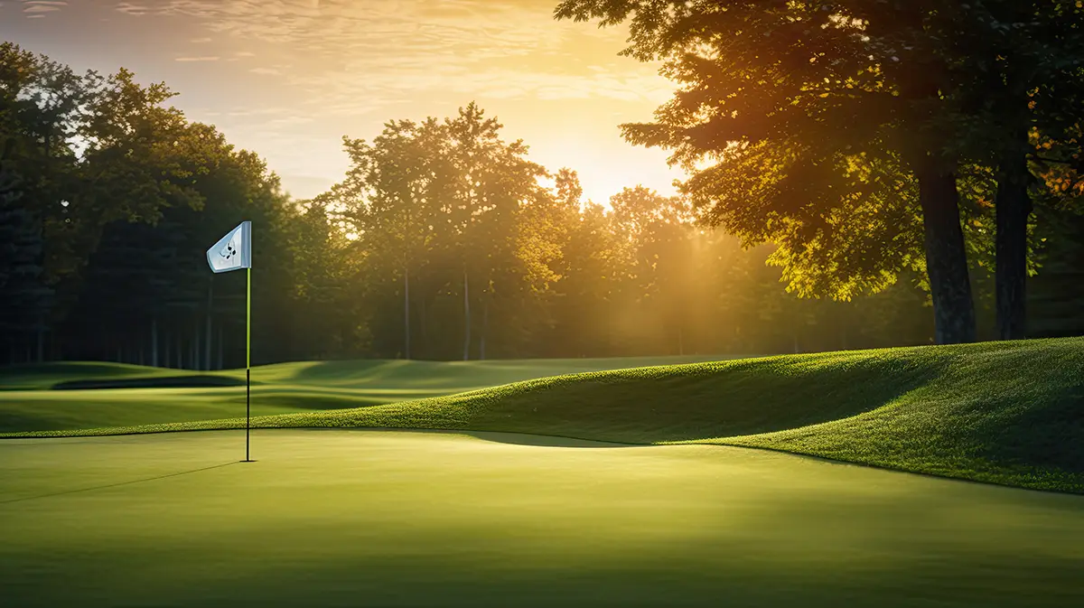 Golf near Ocean City Maryland.