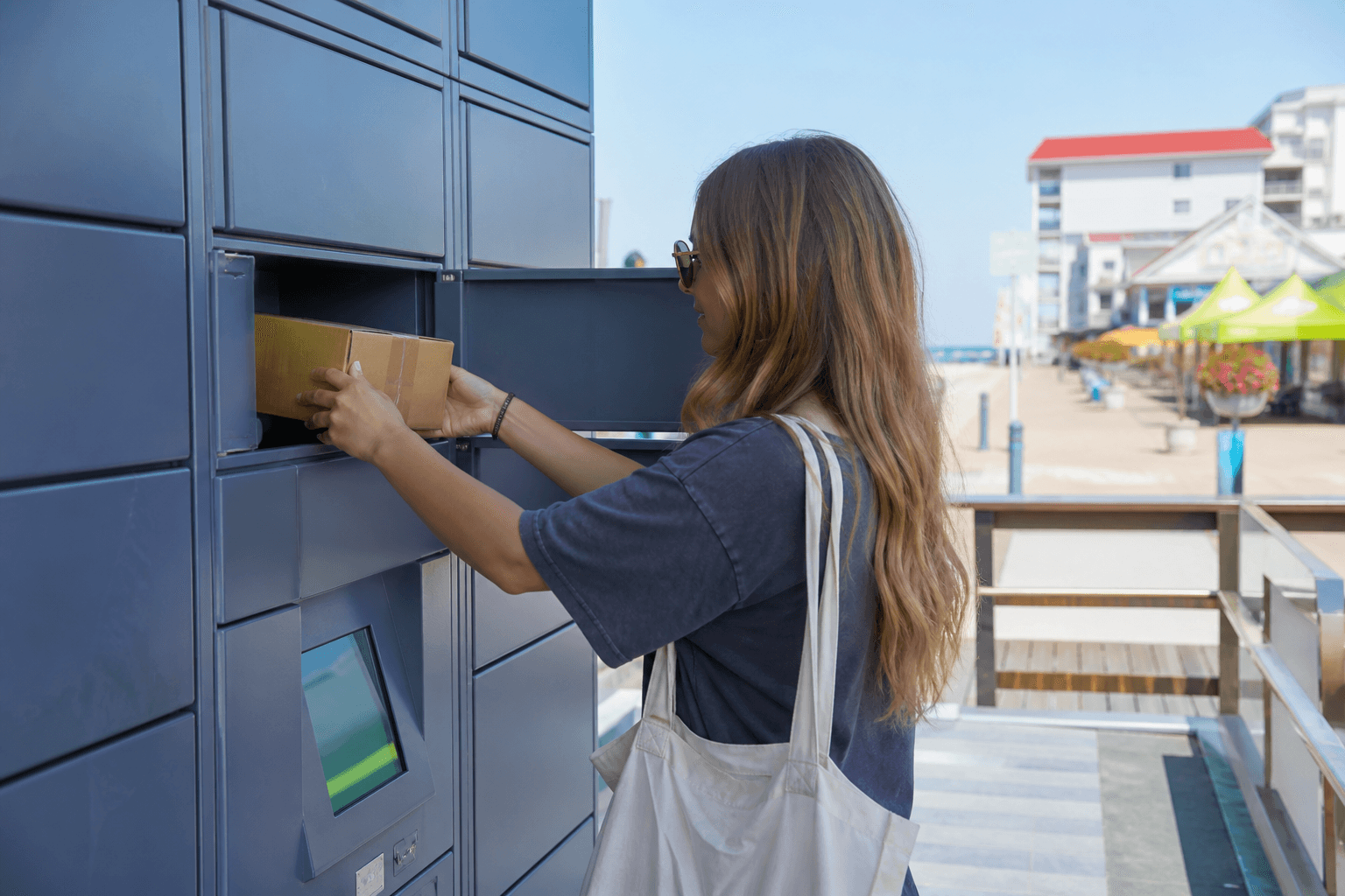 Amazon locker and package pickup reality: beach-week deliveries without porch chaos — Beach Blog photo, Ocean City, Maryland