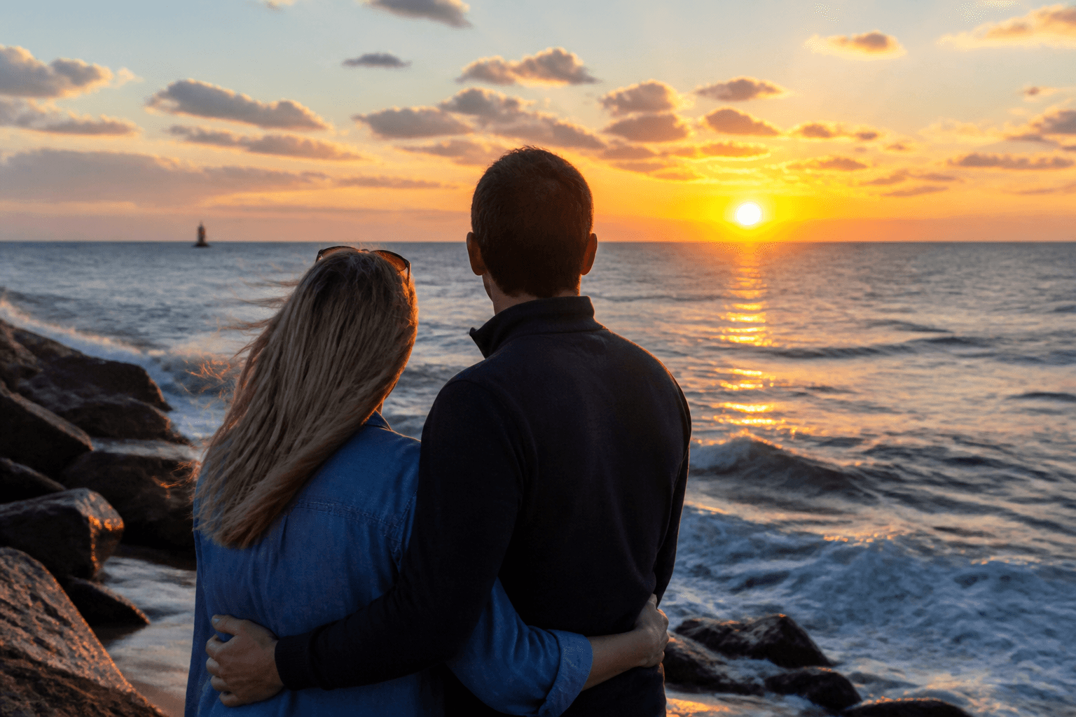 Anniversary sunset Inlet plan: simple on purpose, memorable anyway — Beach Blog photo, Ocean City, Maryland