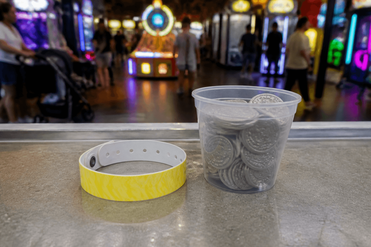 Arcade wristband vs tokens: do the math once — Beach Blog photo, Ocean City, Maryland