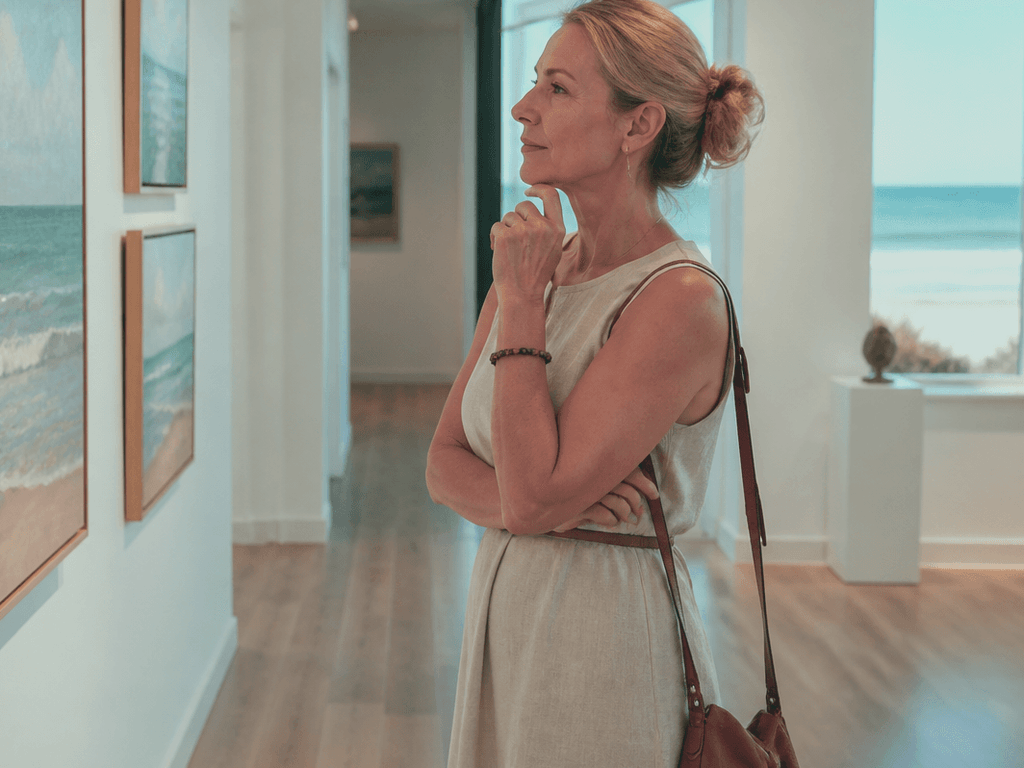 Art and gallery afternoon solo: Ocean City without the performance schedule — supporting Beach Blog photo, Ocean City, Maryland