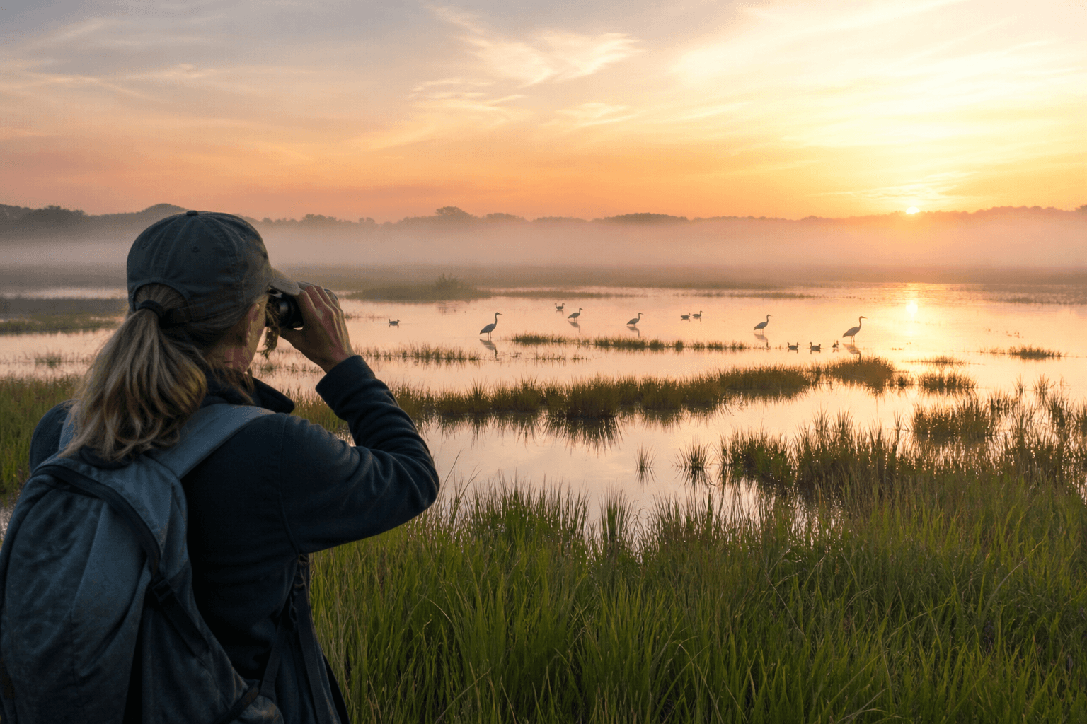 Assateague birding hour before the ponies steal the show — Beach Blog photo, Ocean City, Maryland