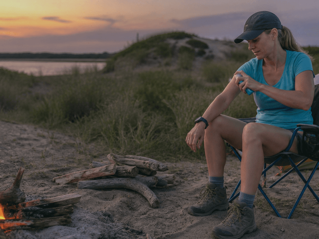 Assateague bug-repellent plan for campsite evenings — supporting Beach Blog photo, Ocean City, Maryland