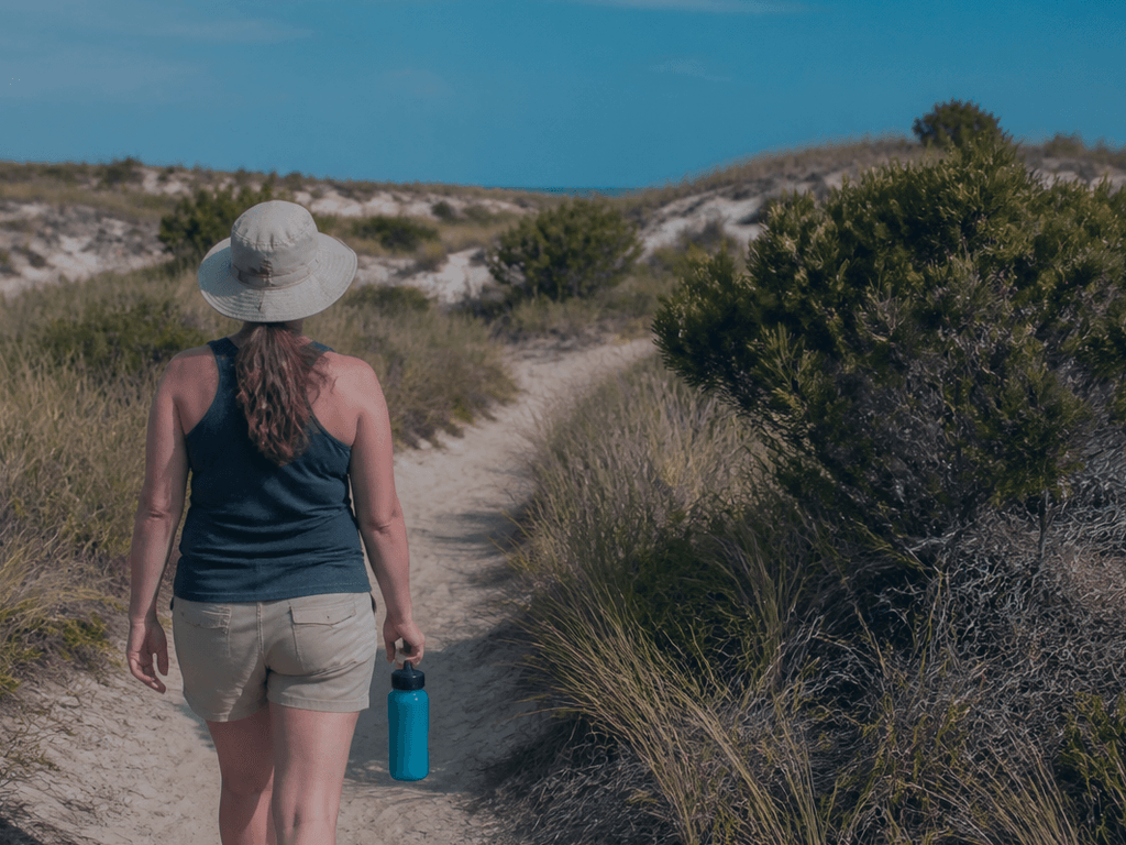 assateague hiking heat plan — supporting Beach Blog photo, Ocean City, Maryland