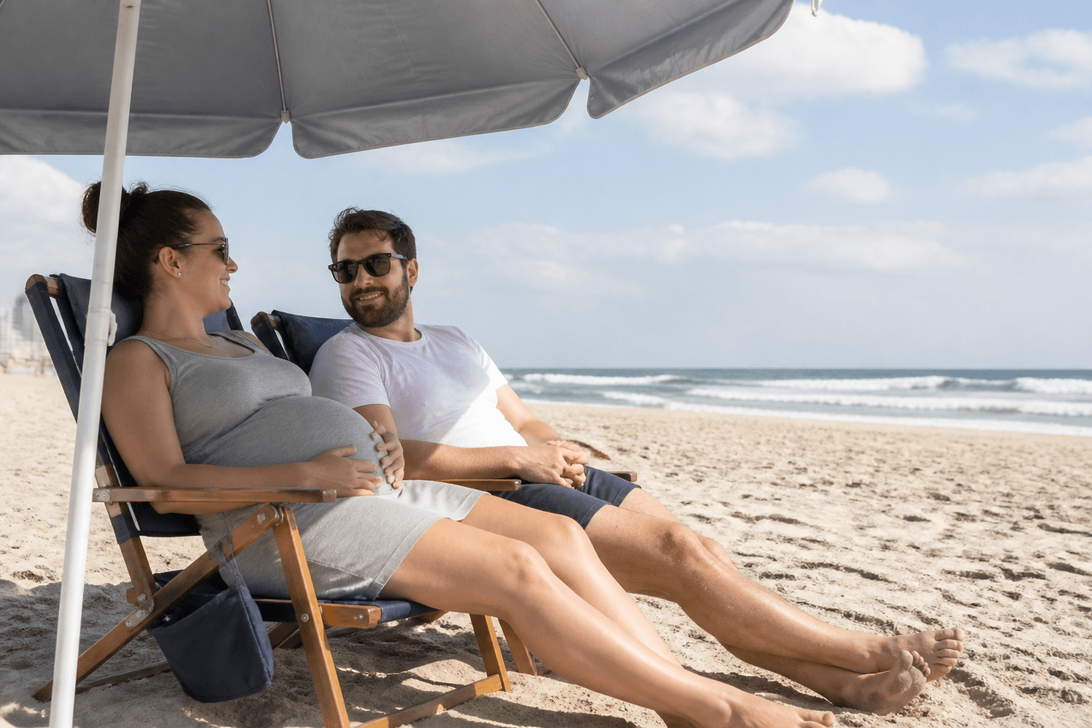 Babymoon pacing: soft beach days, shade first, no hero itineraries — Beach Blog photo, Ocean City, Maryland