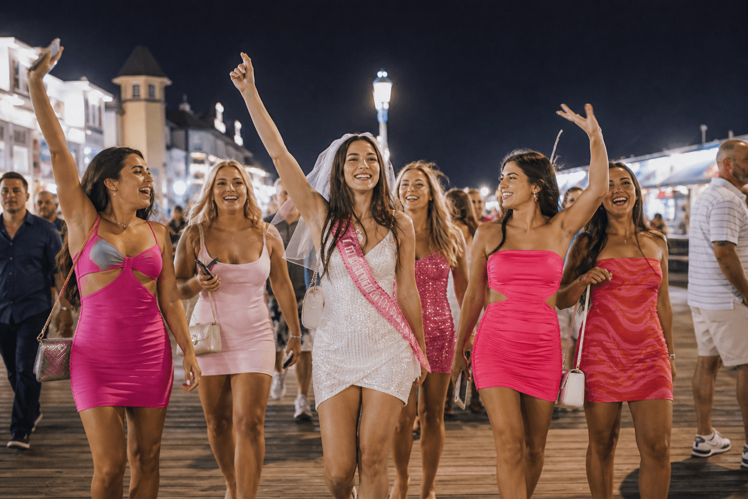 Bachelorette Boardwalk night with a cap: fun costumes, safer pacing, actual sleep — Beach Blog photo, Ocean City, Maryland