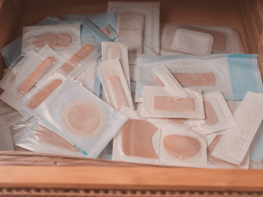 Bandage variety pack on day one: shapes matter — supporting Beach Blog photo, Ocean City, Maryland