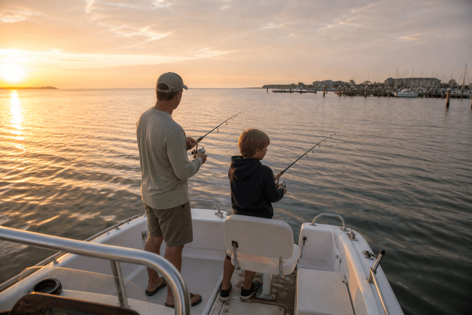 Bay fishing morning that still leaves beach time — Beach Blog photo, Ocean City, Maryland