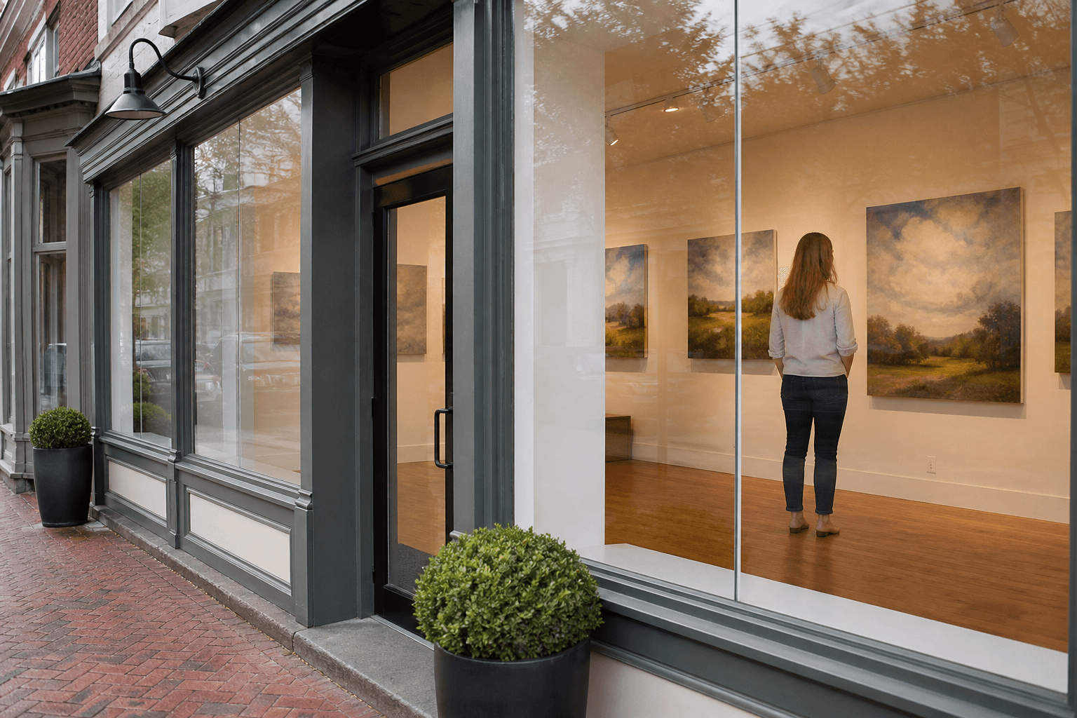 Berlin art gallery afternoon for a quieter beach day — Beach Blog photo, Ocean City, Maryland