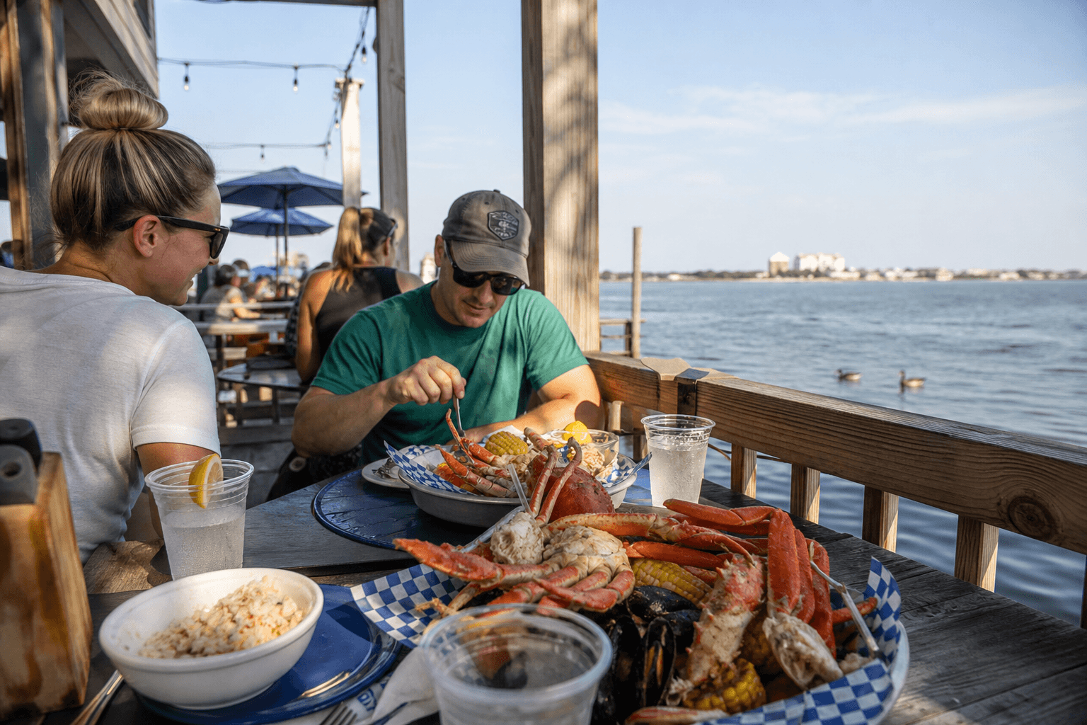 BJ’s on the Water review: bayfront seafood deck dining in Ocean City, Maryland — Beach Blog photo