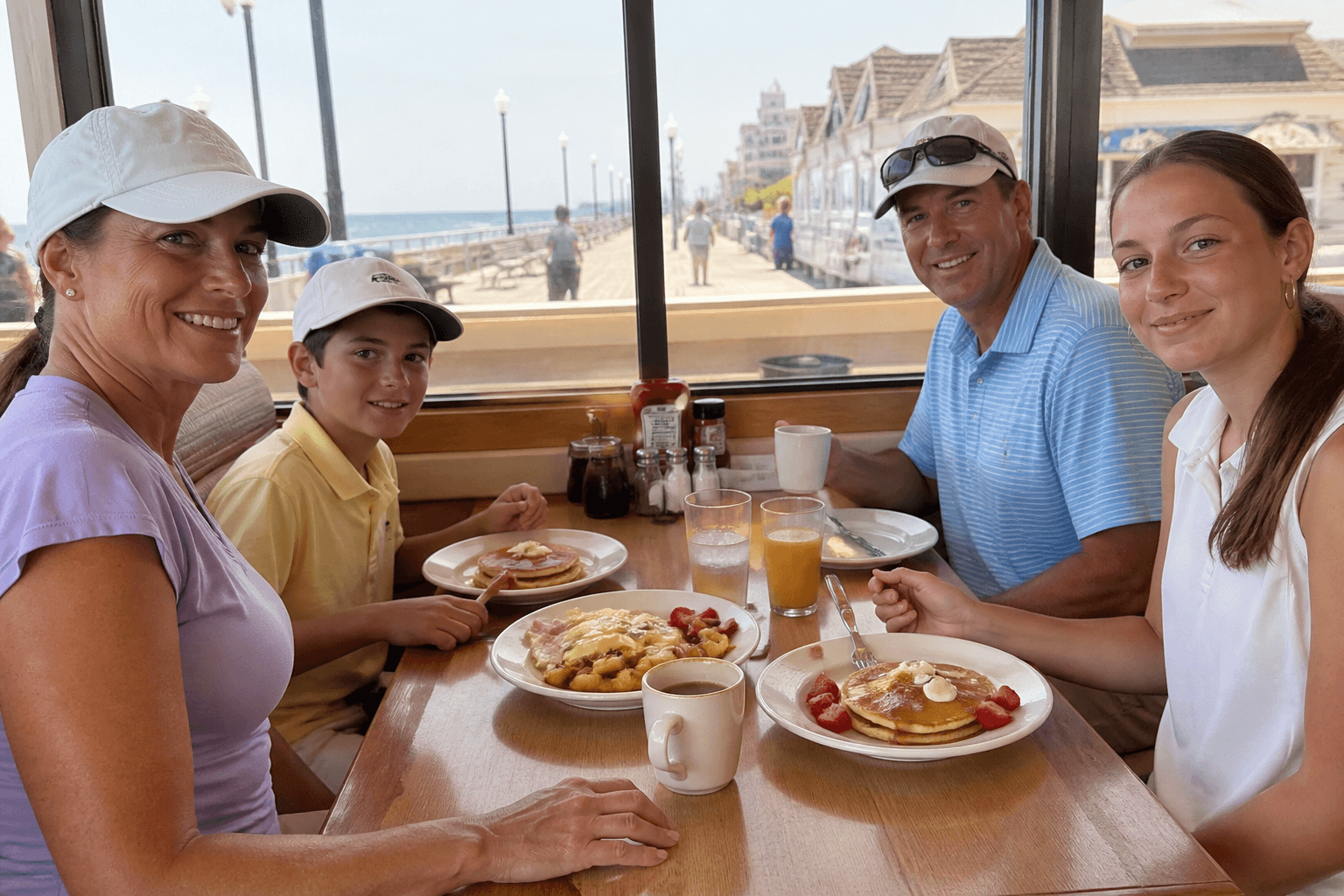 Boardwalk breakfast before the tee time: feed the non-golfers too — Beach Blog photo, Ocean City, Maryland