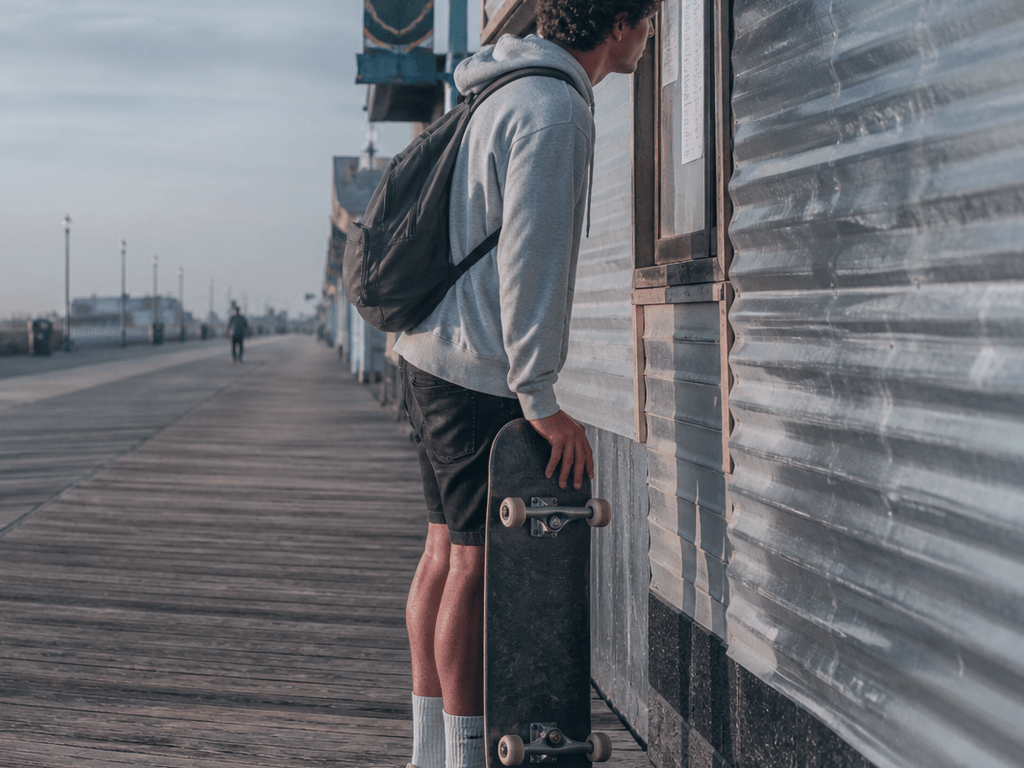 Boardwalk skateboard hours: check before you drop in — supporting Beach Blog photo, Ocean City, Maryland
