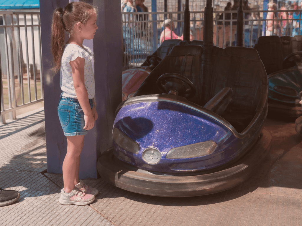 Bumper car height line: honesty beats tears — supporting Beach Blog photo, Ocean City, Maryland