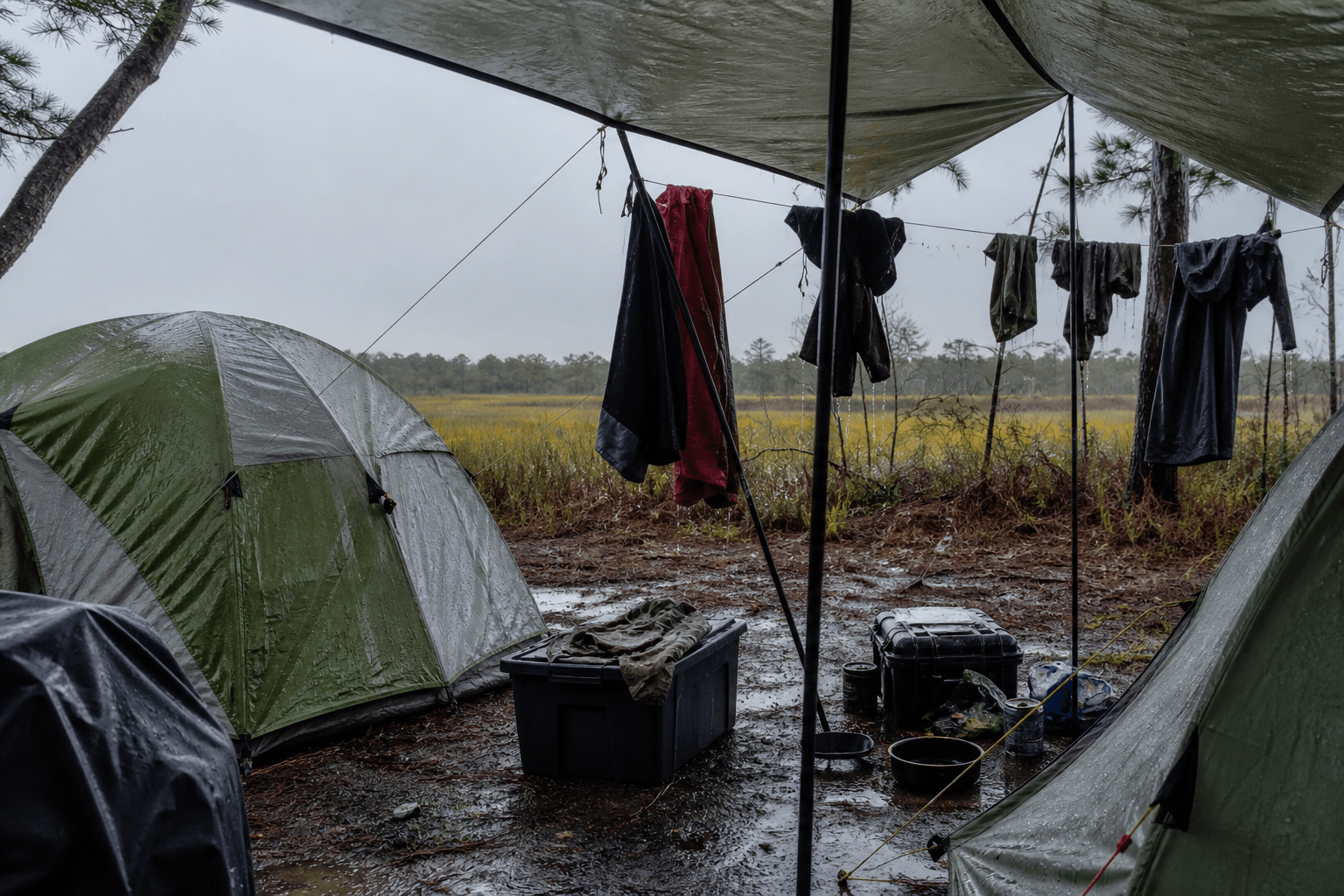 Camp gear rain reset without rage: dry bags, patience, and knowing when to bail to a hotel — Beach Blog photo, Ocean City, Maryland