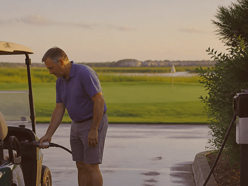 Golf cart return: don't leave it gasping — supporting Beach Blog photo, Ocean City, Maryland