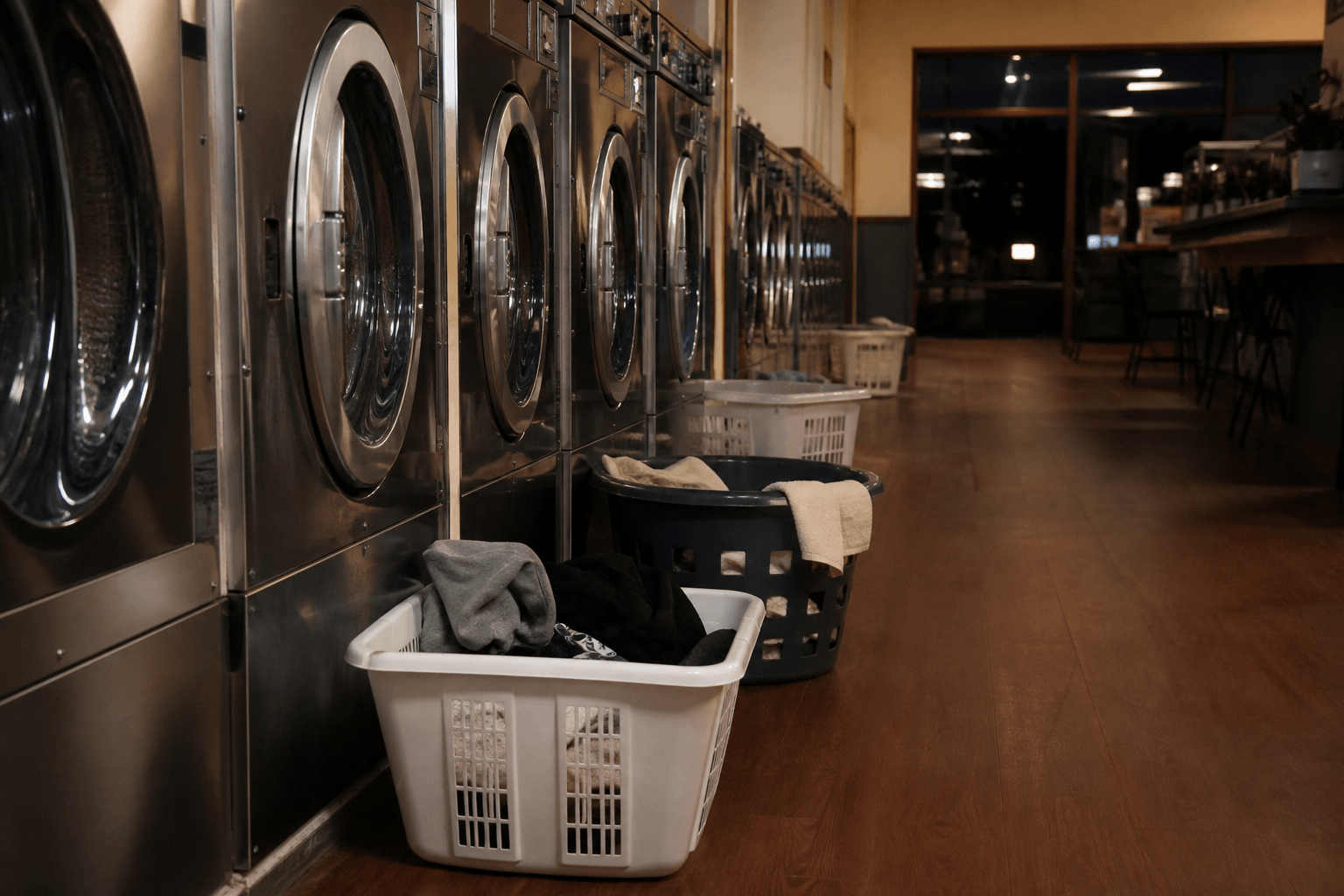 Coin laundry Sunday rush: wash Saturday night instead — Beach Blog photo, Ocean City, Maryland