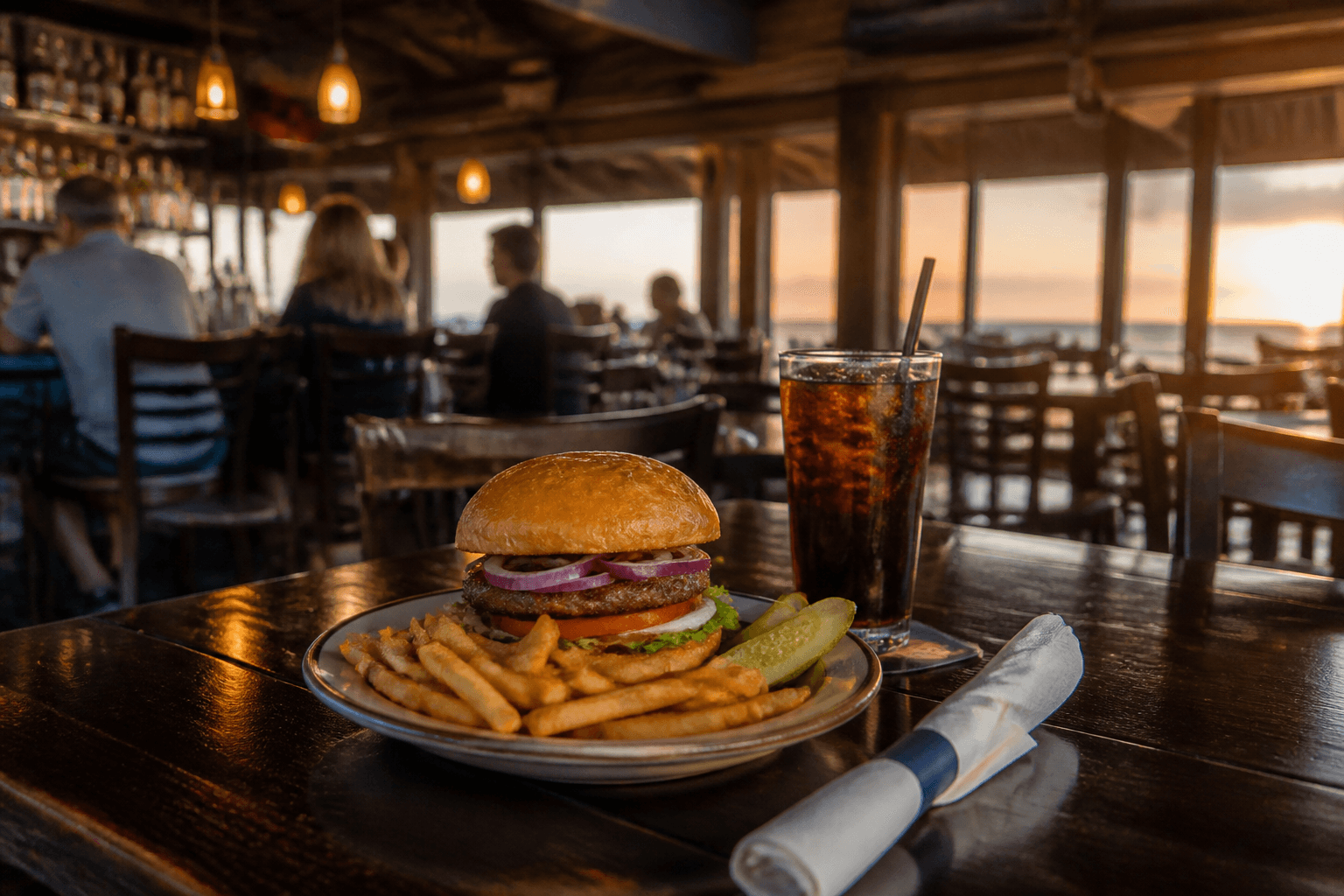 Coins Pub review: a pint, a burger, and the off-Boardwalk room — Beach Blog photo, Ocean City, Maryland
