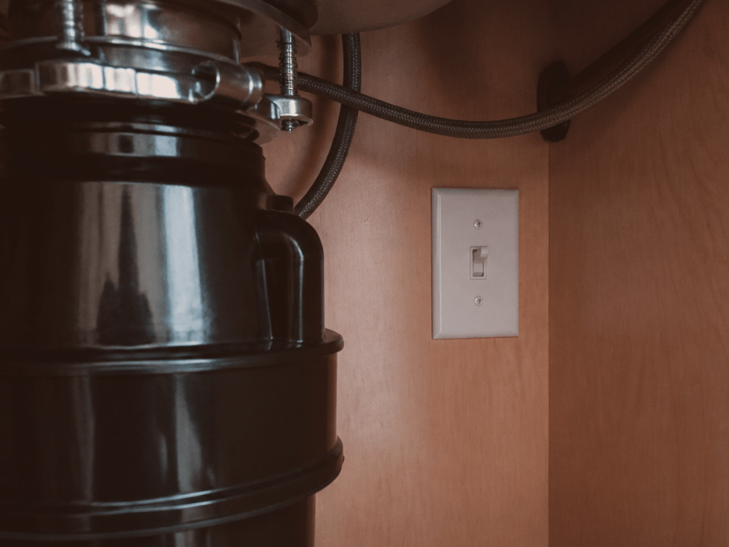 Condo garbage disposal: find the off switch first — supporting Beach Blog photo, Ocean City, Maryland
