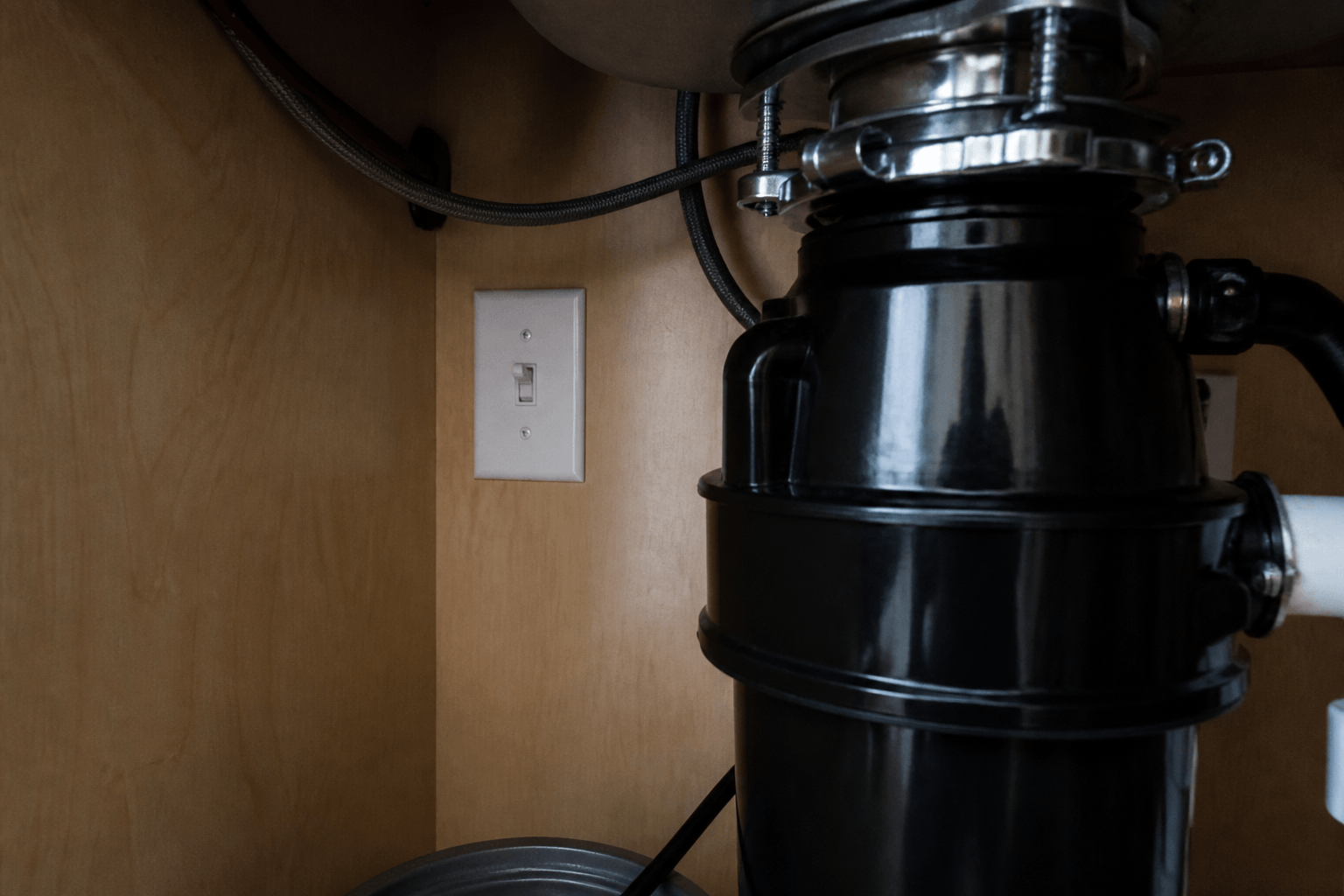 Condo garbage disposal: find the off switch first — Beach Blog photo, Ocean City, Maryland