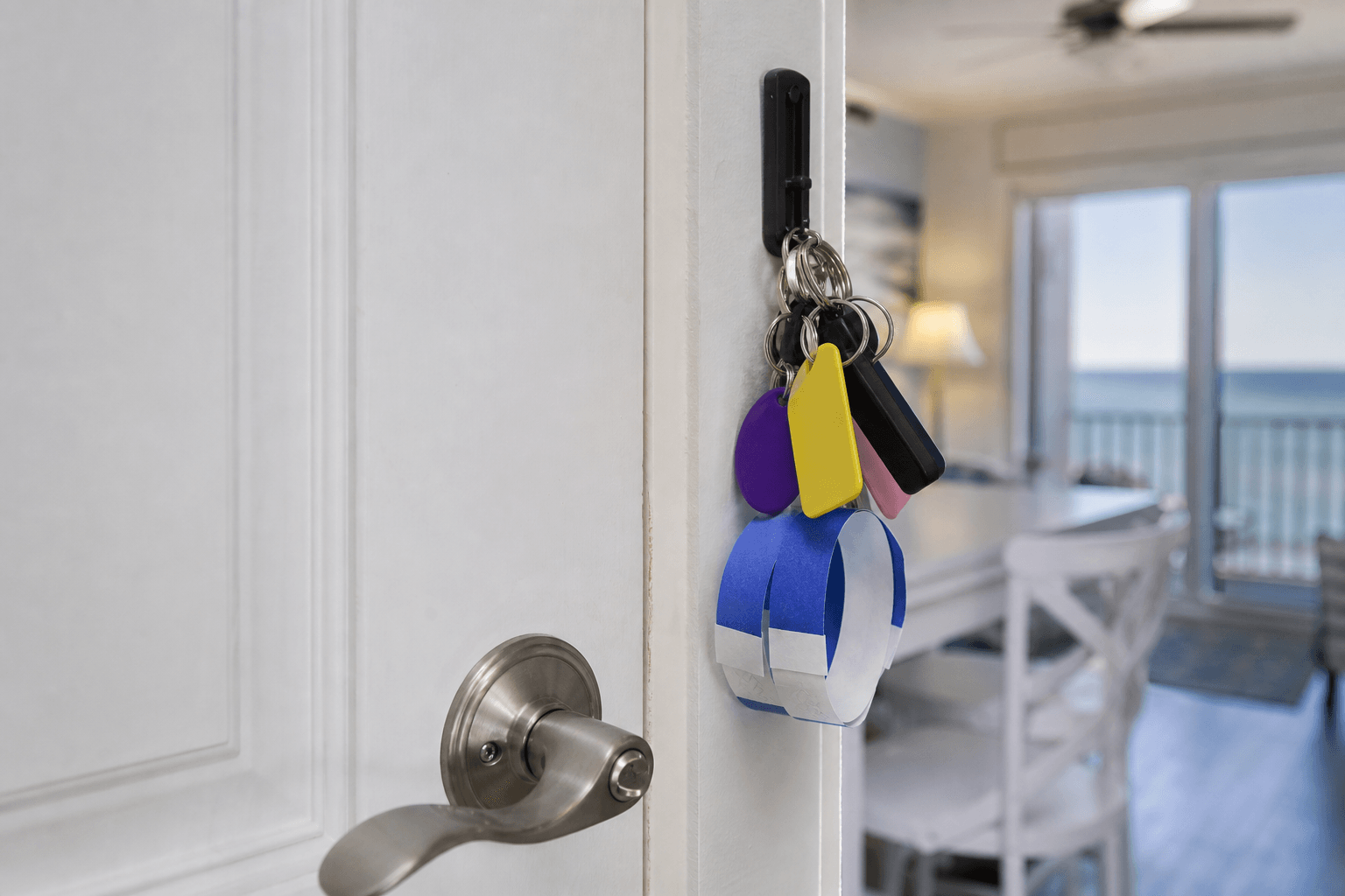 Condo key fob and wristband chaos: label everything before the beach — Beach Blog photo, Ocean City, Maryland