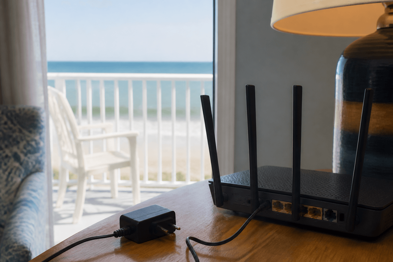 Condo router reboot ritual: 30 seconds before blame Wi‑Fi — Beach Blog photo, Ocean City, Maryland