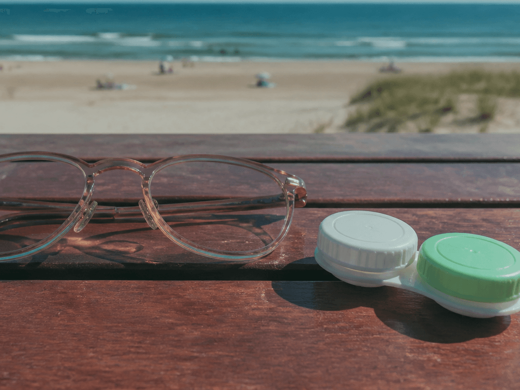 Contact lenses: skip ocean days or bring backups — supporting Beach Blog photo, Ocean City, Maryland