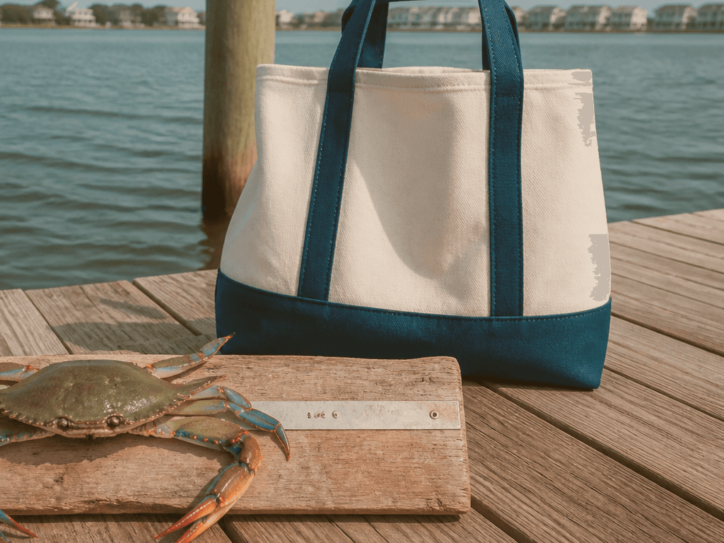 Crab gauge in the beach bag: measure before the argument — supporting Beach Blog photo, Ocean City, Maryland