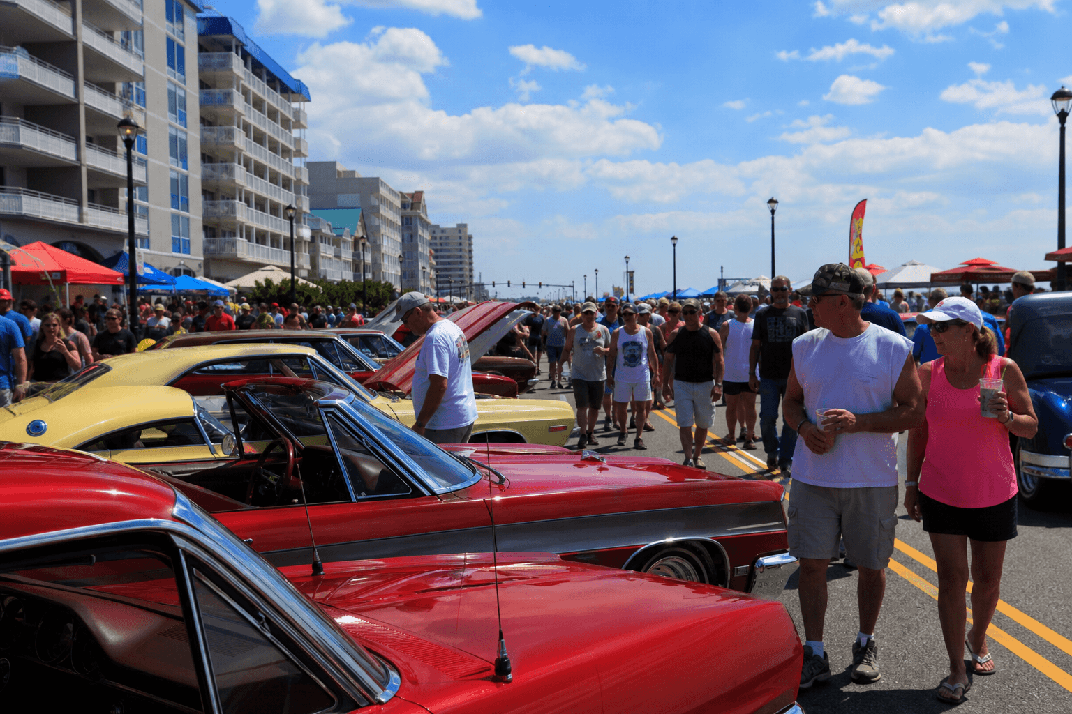 Cruisin' weekend crowd notes: engines, dinner timing, and sleep strategy — Beach Blog photo, Ocean City, Maryland