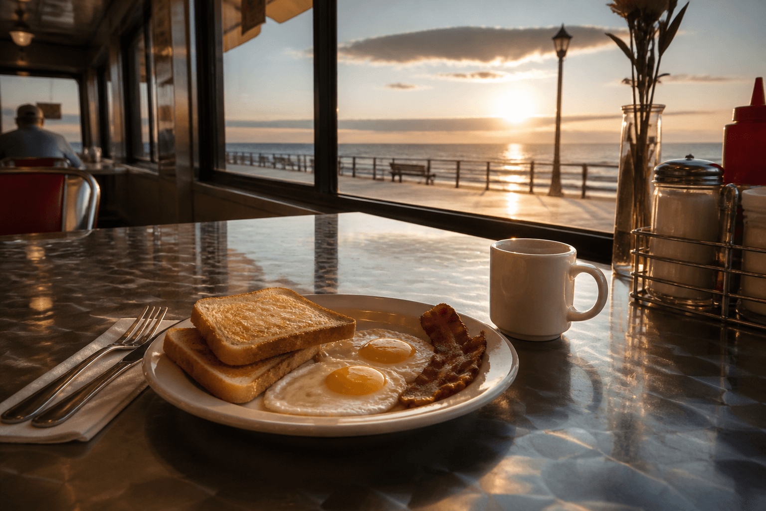 Decatur Diner: West OC biscuits before the bridge gets personal — Beach Blog photo, Ocean City, Maryland
