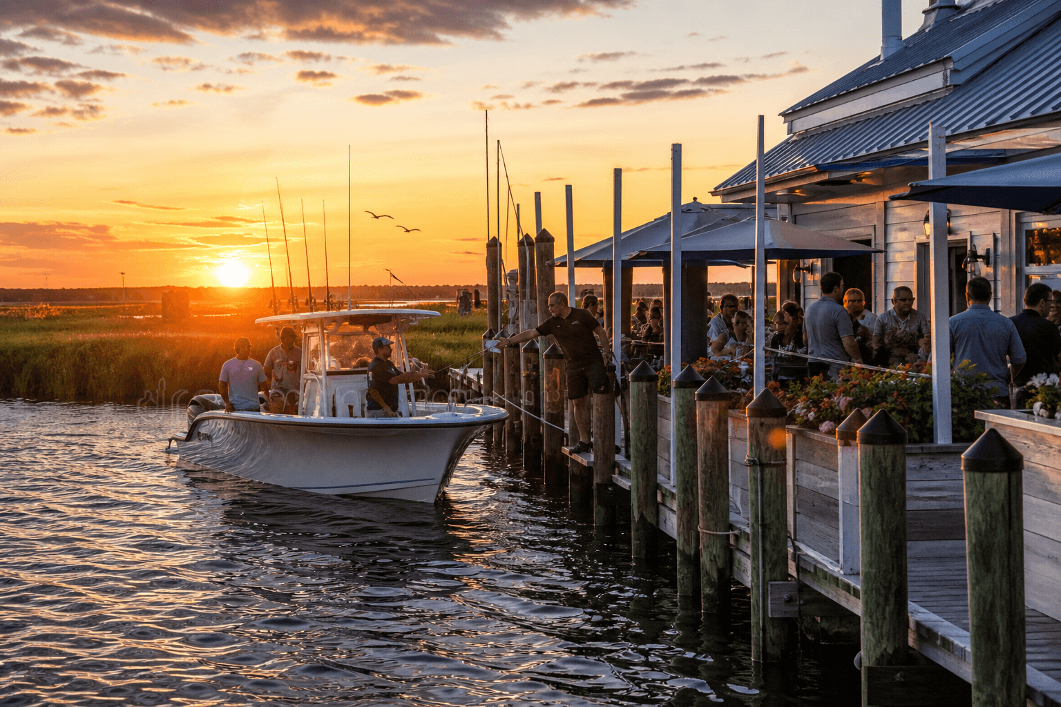Dock and dine by boat without the fiasco: call ahead, fenders ready, patience packed — Beach Blog photo, Ocean City, Maryland