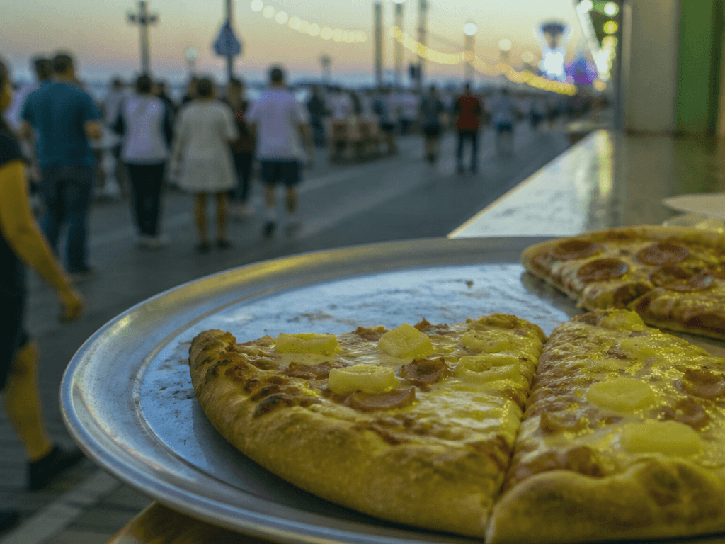 The Dough Roller 3rd Street review: a Boardwalk family meal with guardrails — supporting Beach Blog photo, Ocean City, Maryland