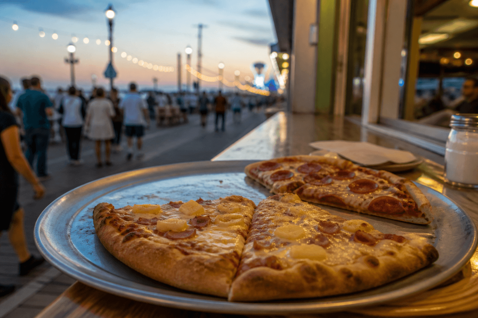 The Dough Roller 3rd Street review: a Boardwalk family meal with guardrails — Beach Blog photo, Ocean City, Maryland