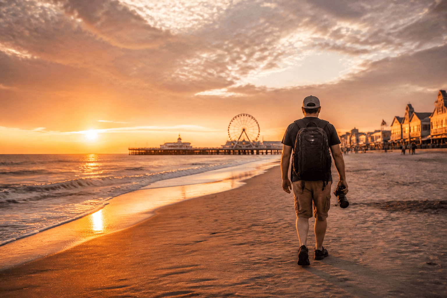 Drone-free photography walk: better frames from eye level anyway — Beach Blog photo, Ocean City, Maryland