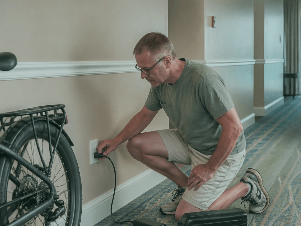 E-bike battery hotel charge: ask before you plug in — supporting Beach Blog photo, Ocean City, Maryland