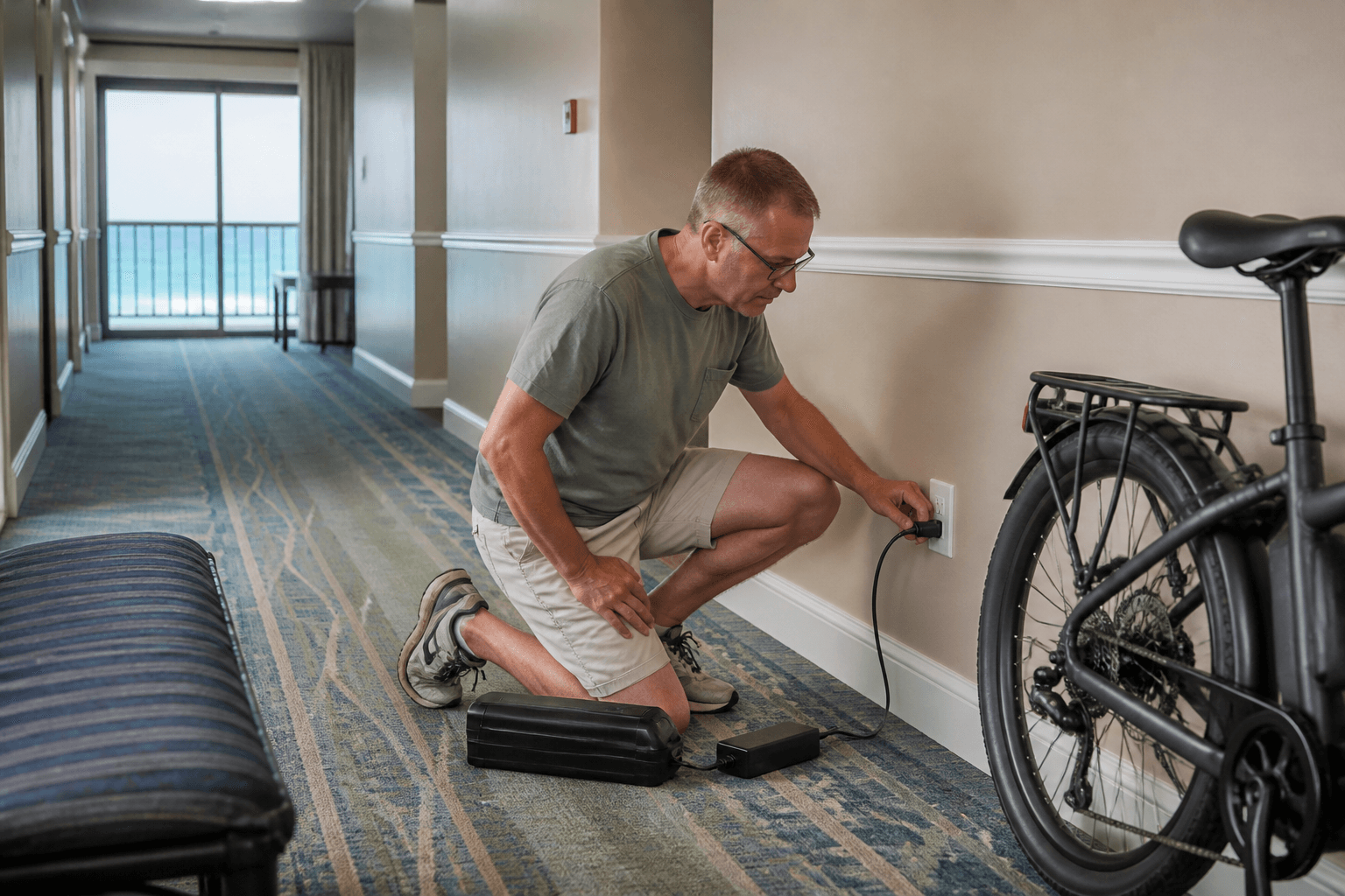 E-bike battery hotel charge: ask before you plug in — Beach Blog photo, Ocean City, Maryland