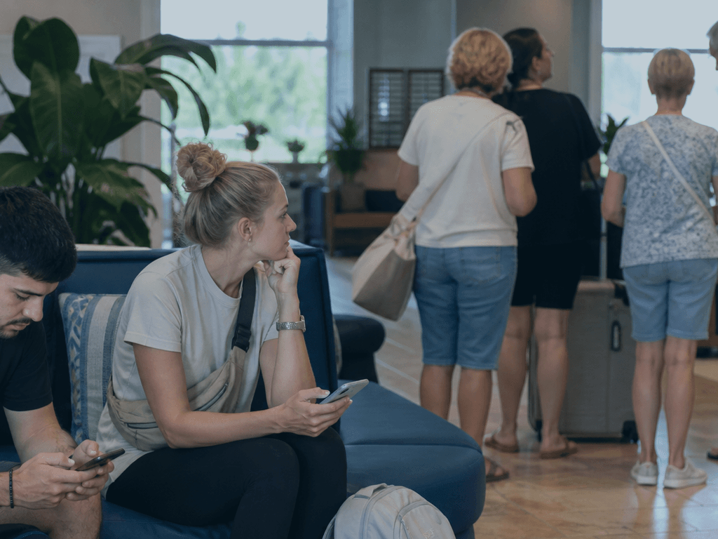 Early check-in lounge strategy: soft landing when the room is not ready — supporting Beach Blog photo, Ocean City, Maryland