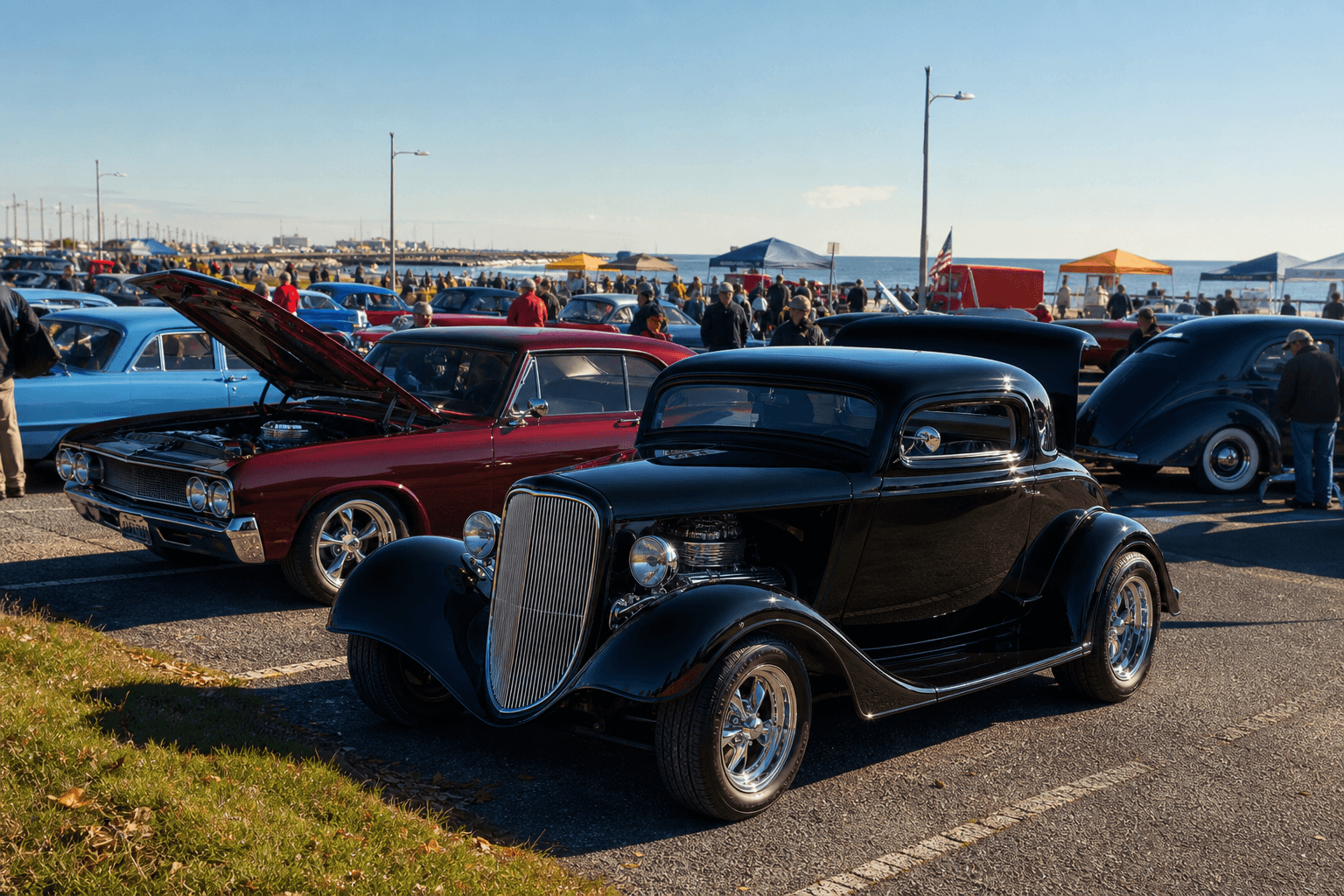Endless Summer Cruisin': fall hot rods at the Inlet and Convention Center — Beach Blog photo, Ocean City, Maryland