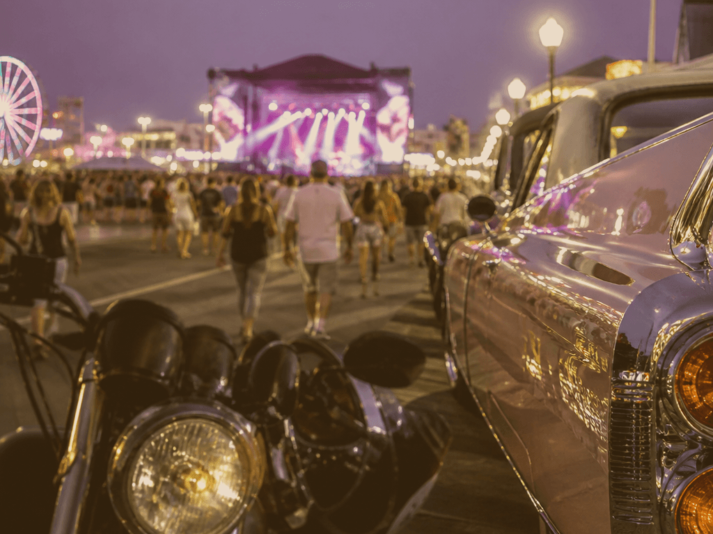 Ocean City concerts, cars, and bikes: one calendar mental model for loud weekends — supporting Beach Blog photo, Ocean City, Maryland