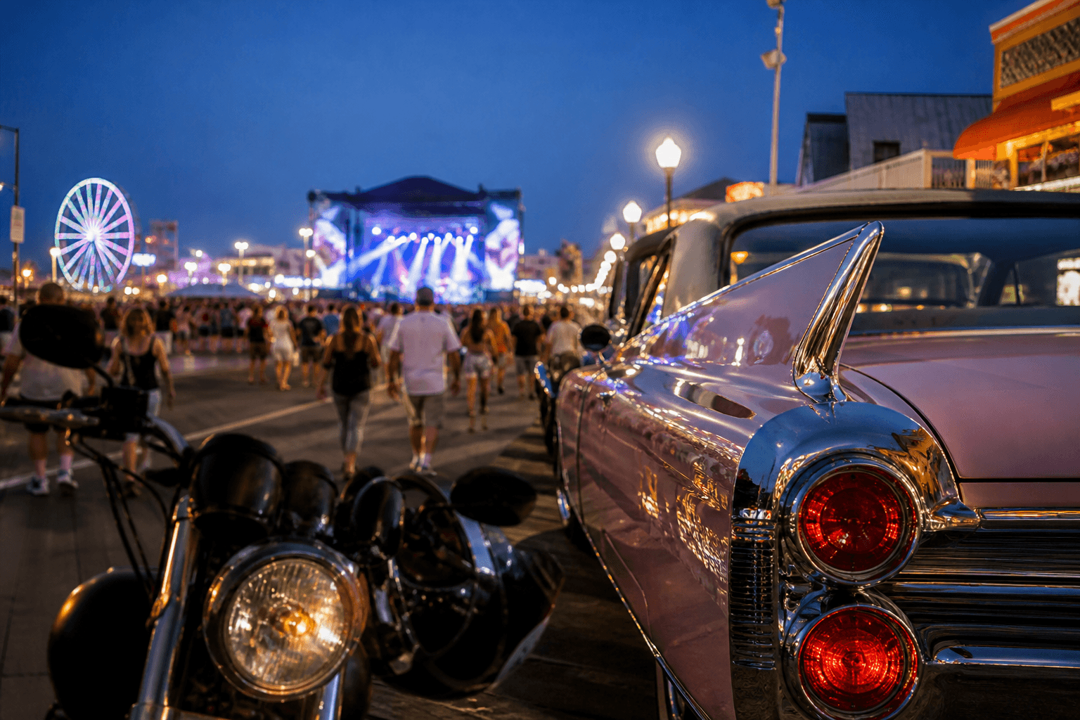Ocean City concerts, cars, and bikes: one calendar mental model for loud weekends — Beach Blog photo, Ocean City, Maryland