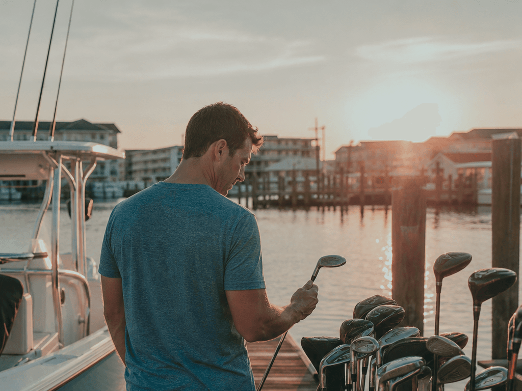 Fathers Day: tee or bay—not both heroic plans before noon — supporting Beach Blog photo, Ocean City, Maryland