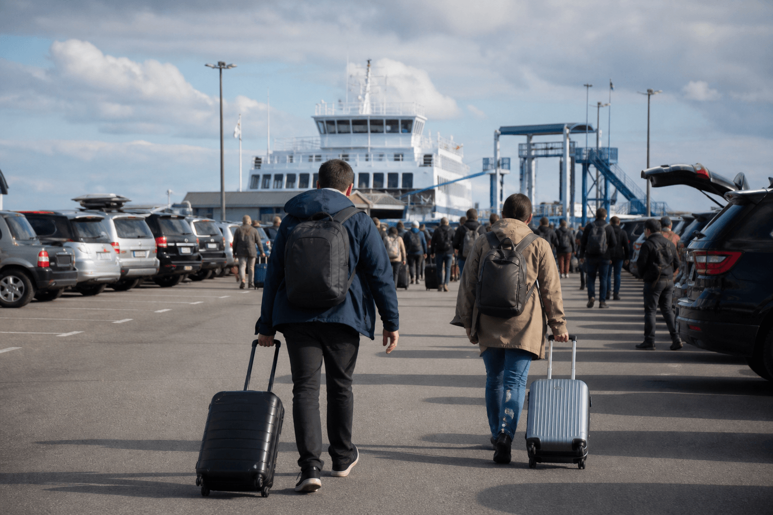 Ferry parking day-trip buffer: the minutes between OC and the boat ramp clock — Beach Blog photo, Ocean City, Maryland