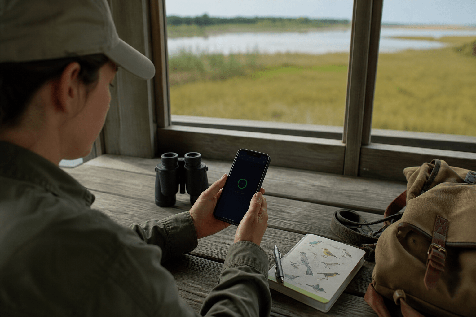 Field guide app offline: download before the marsh — Beach Blog photo, Ocean City, Maryland
