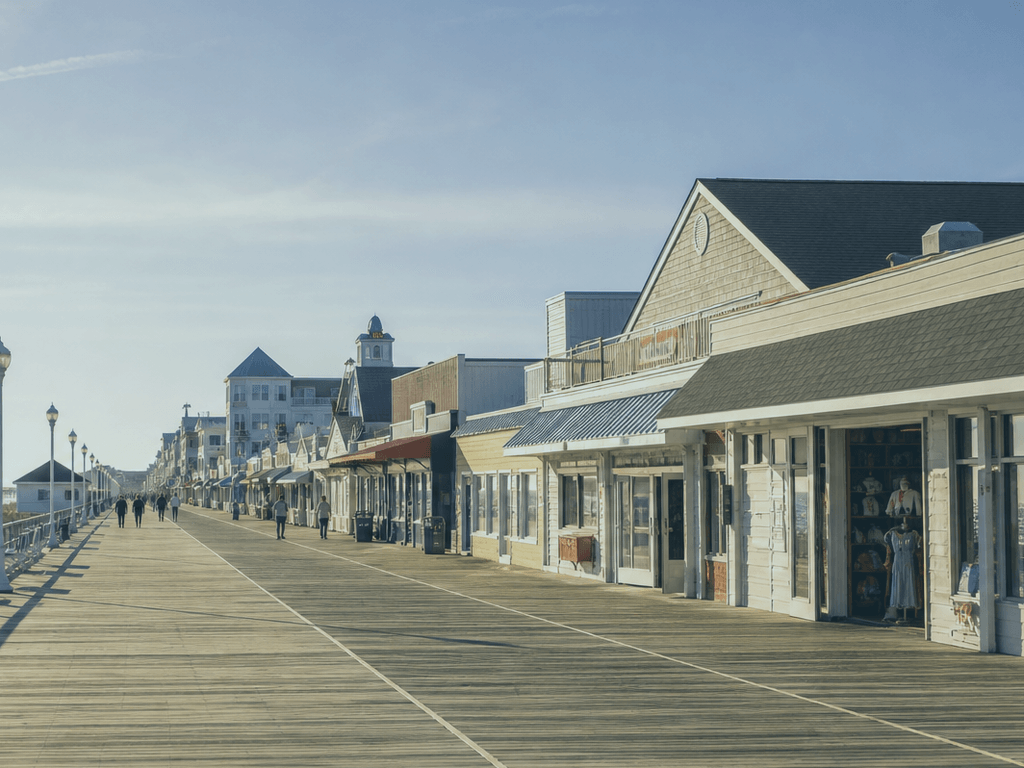 The first warm Boardwalk weekend of spring: jackets optional, neon already working — supporting Beach Blog photo, Ocean City, Maryland
