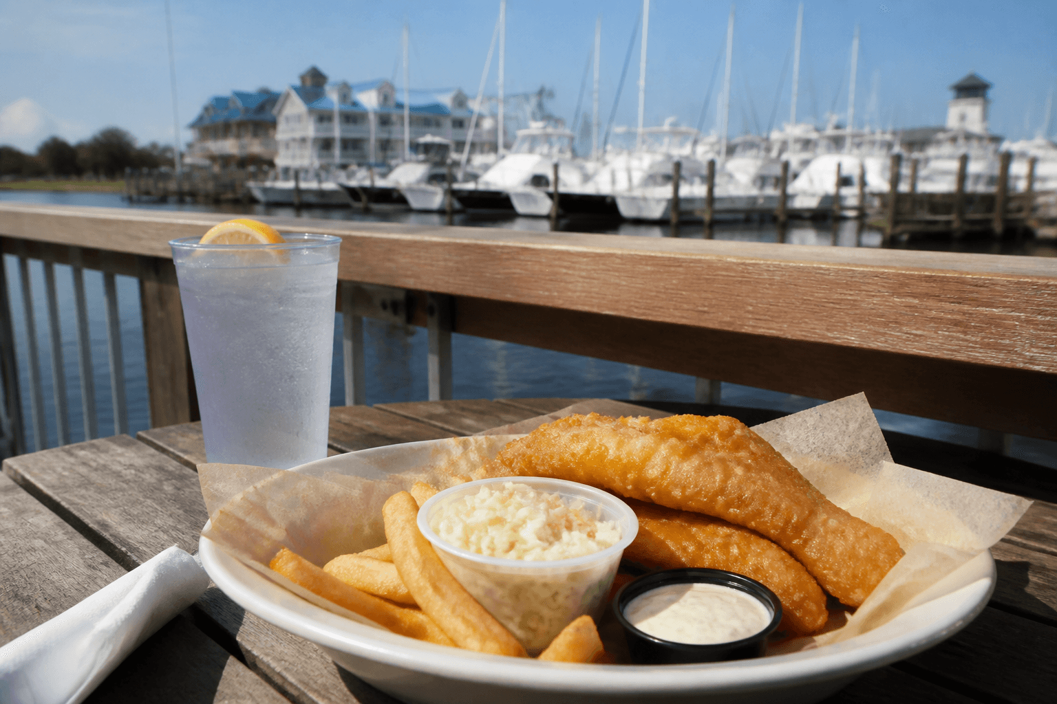 Fish Tales review: a family waterfront dinner with a real plan — Beach Blog photo, Ocean City, Maryland