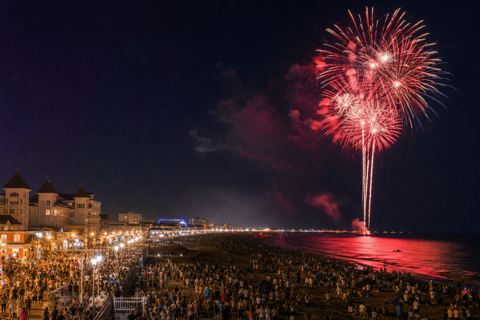 Fourth of July crowd timing from a local: fireworks without losing the week — Beach Blog photo, Ocean City, Maryland