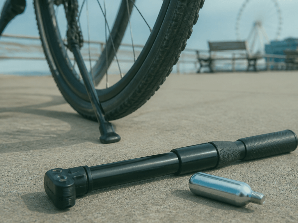 Frame pump vs CO2: carry both mindsets — supporting Beach Blog photo, Ocean City, Maryland